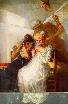 skizze zeit gerettete wahrheit Ölbilder verkaufen - Zeit der alten Frauen Francisco de Goya